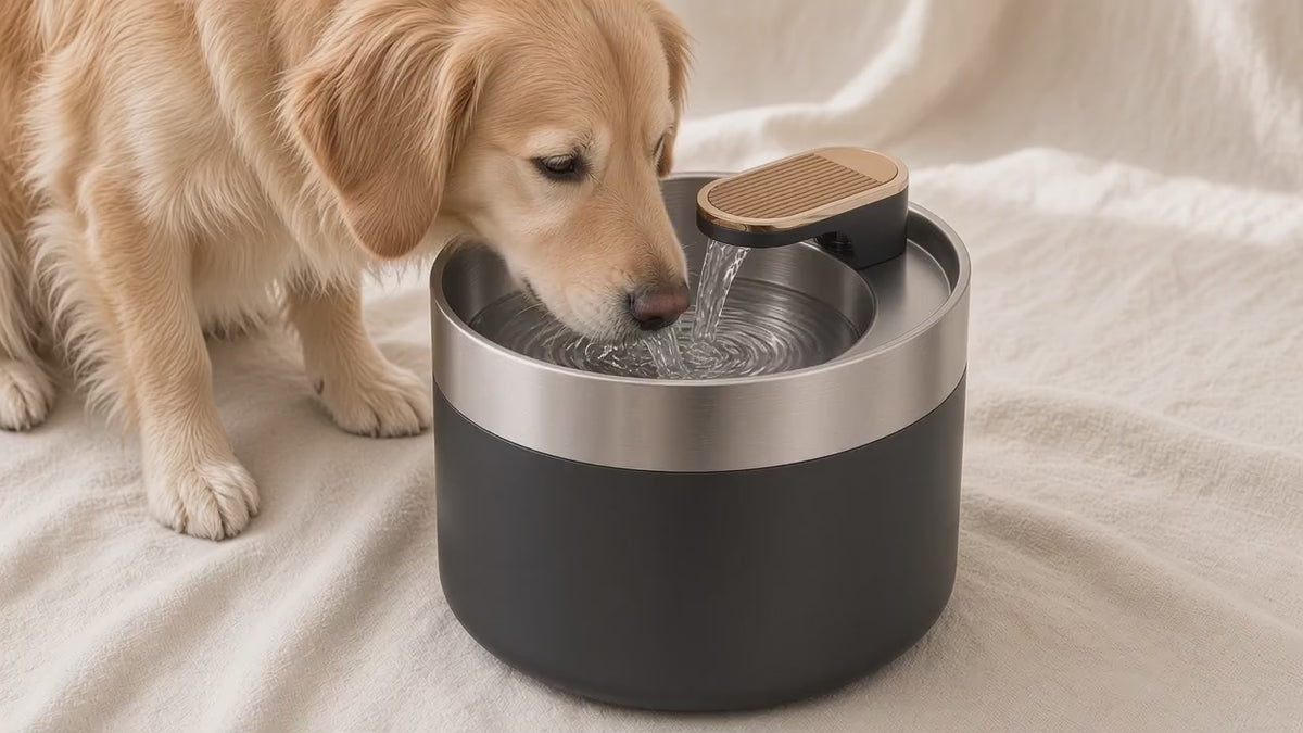 Fontaine à Eau Automatique pour Chat & Chien - Distributeur Silencieux USB