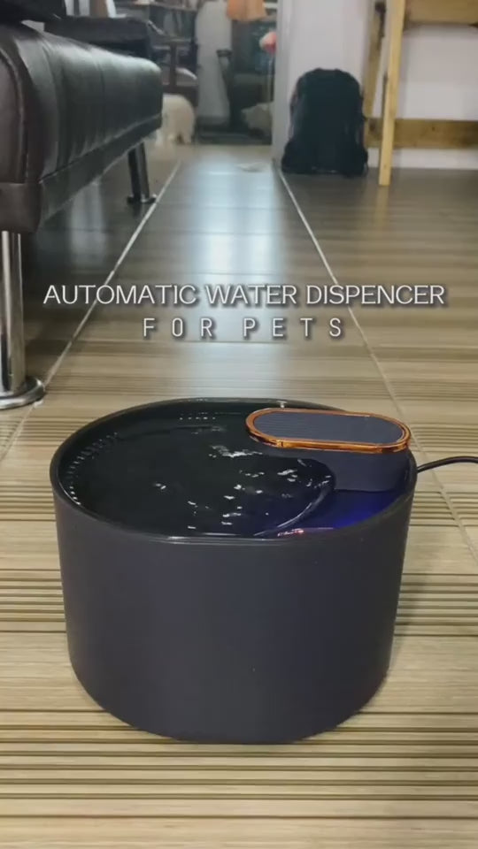 Fontaine à Eau Automatique pour Chat & Chien - Distributeur Silencieux USB